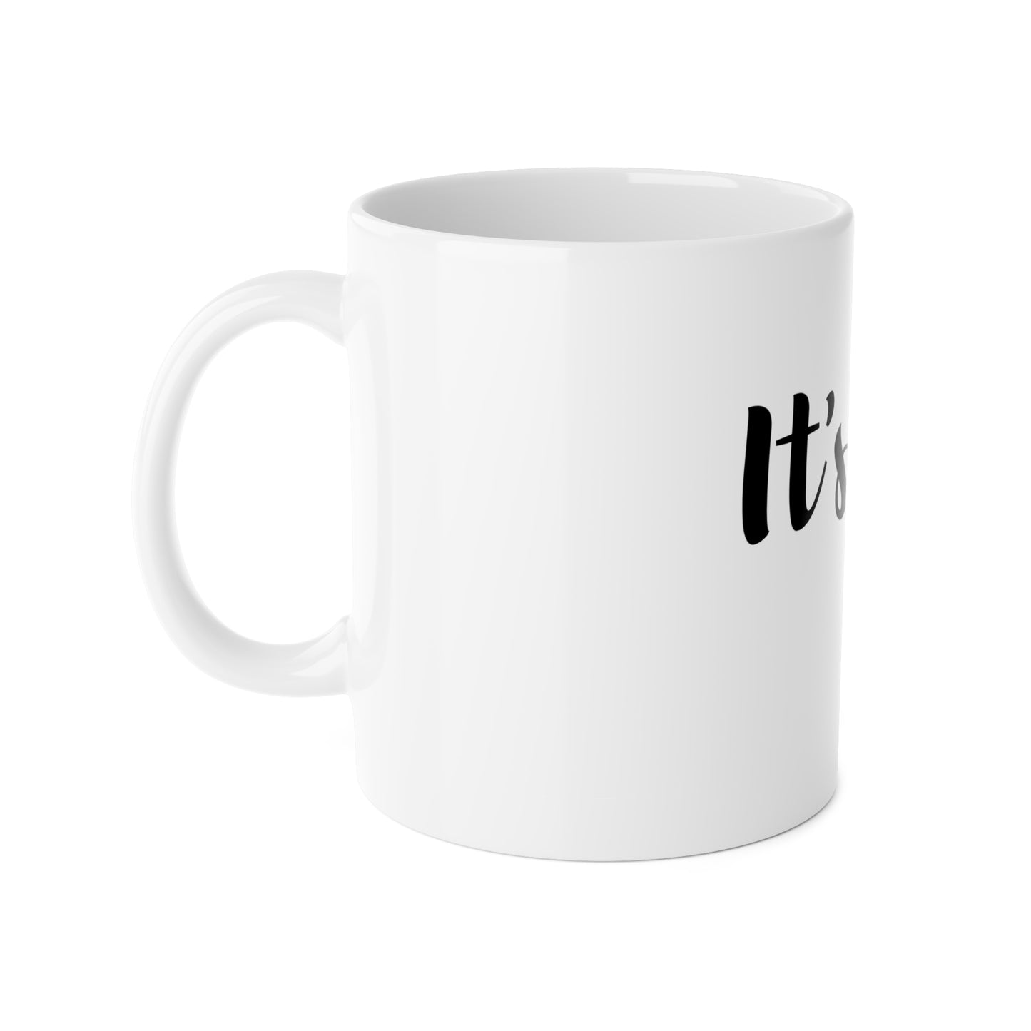 White Ceramic Mug, 11oz