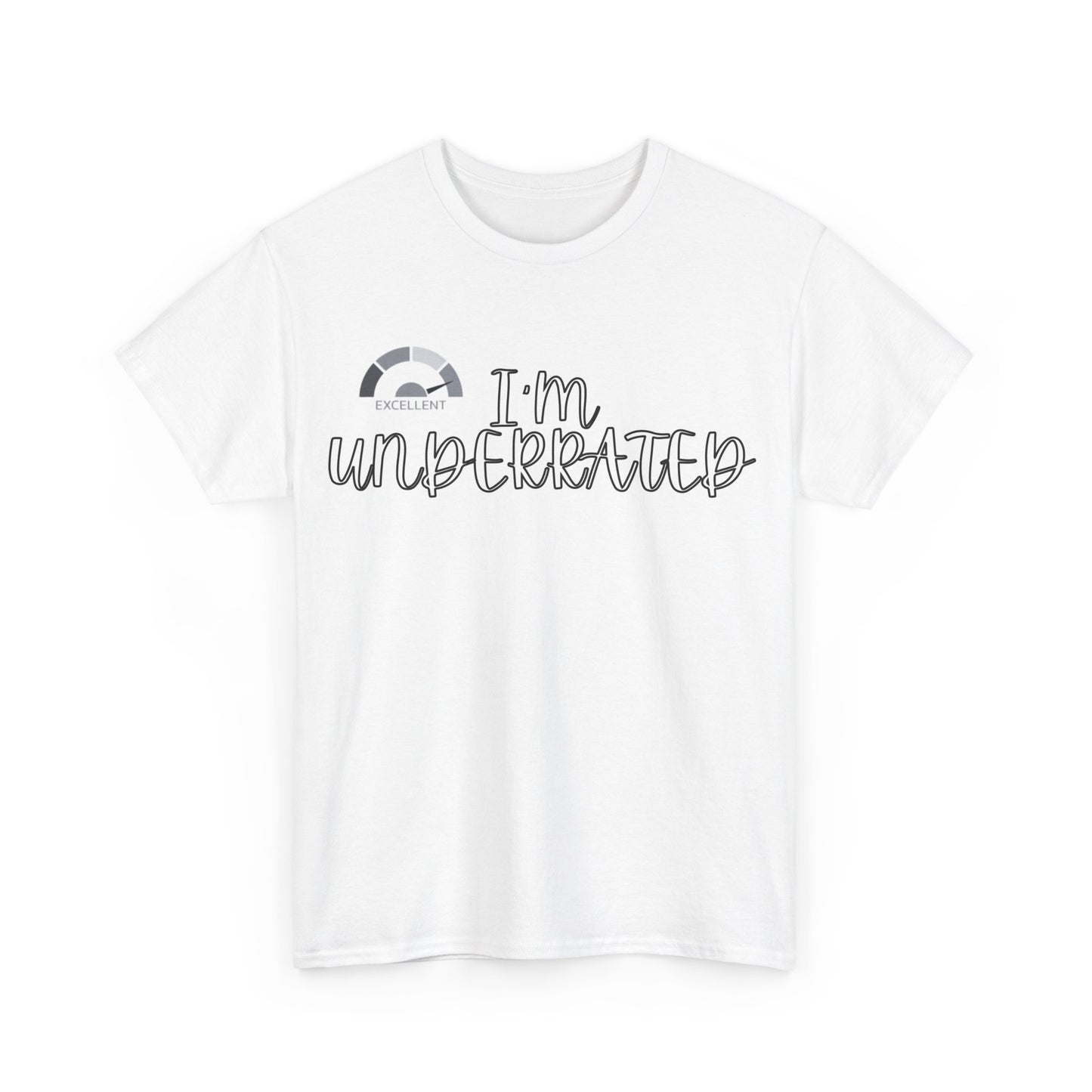 I'm underrated shirt unisex