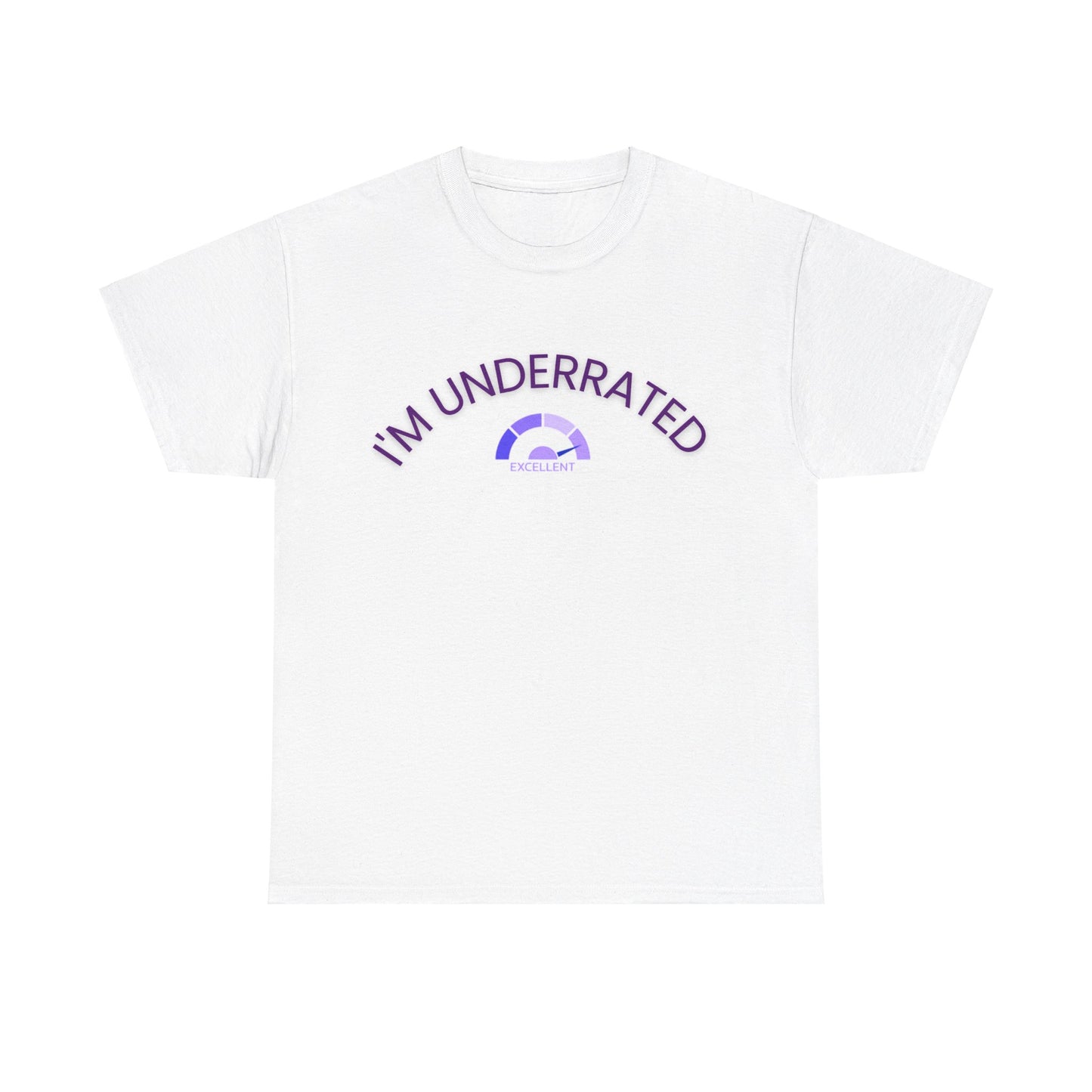 I'm underrated shirt unisex design two