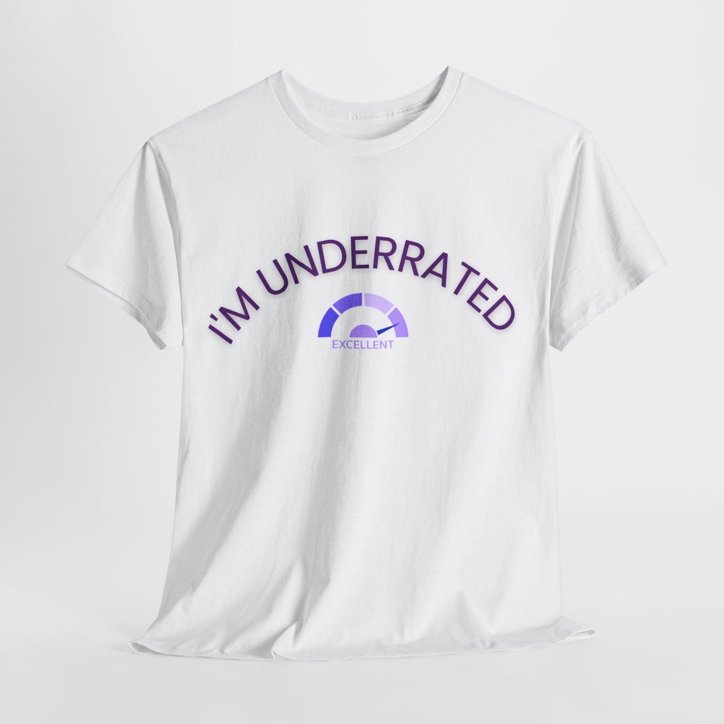 I'm underrated shirt unisex design two