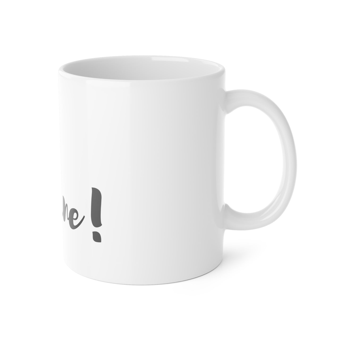 White Ceramic Mug, 11oz