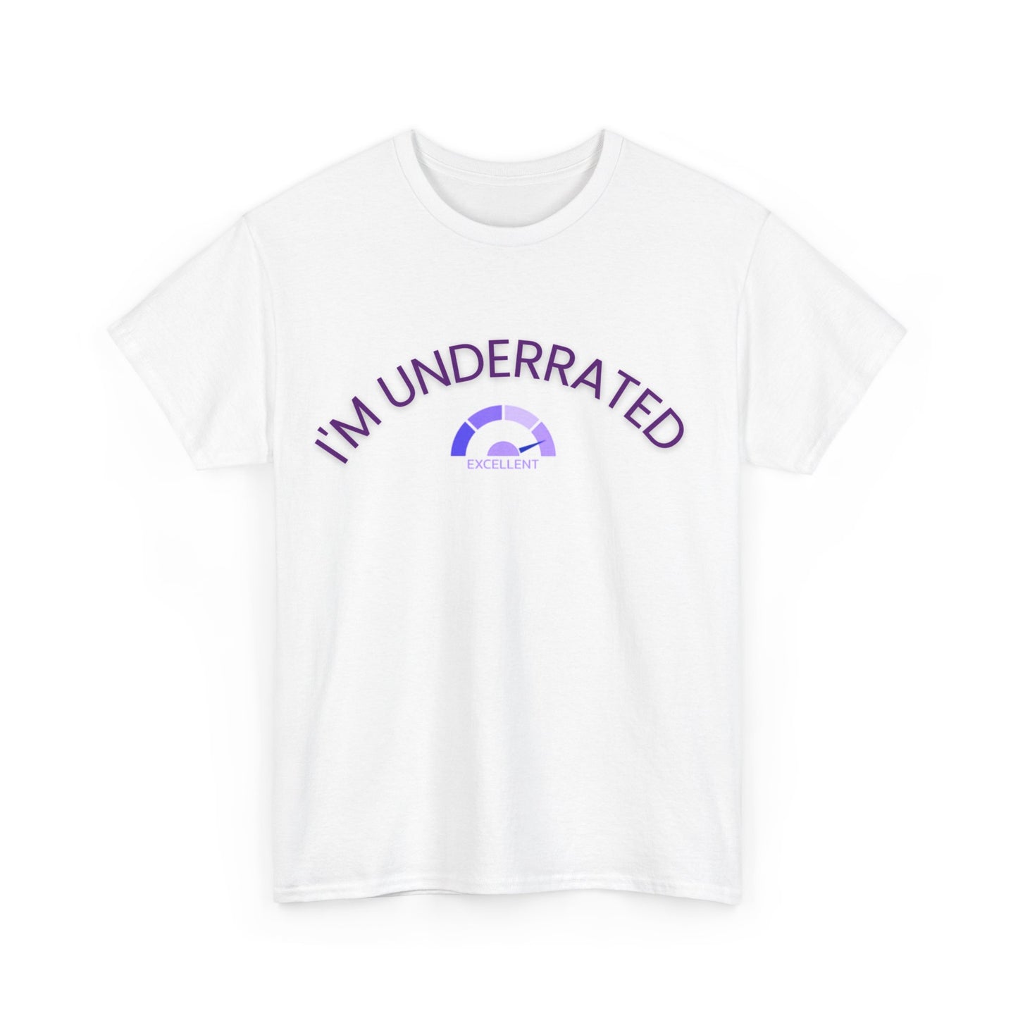 I'm underrated shirt unisex design two