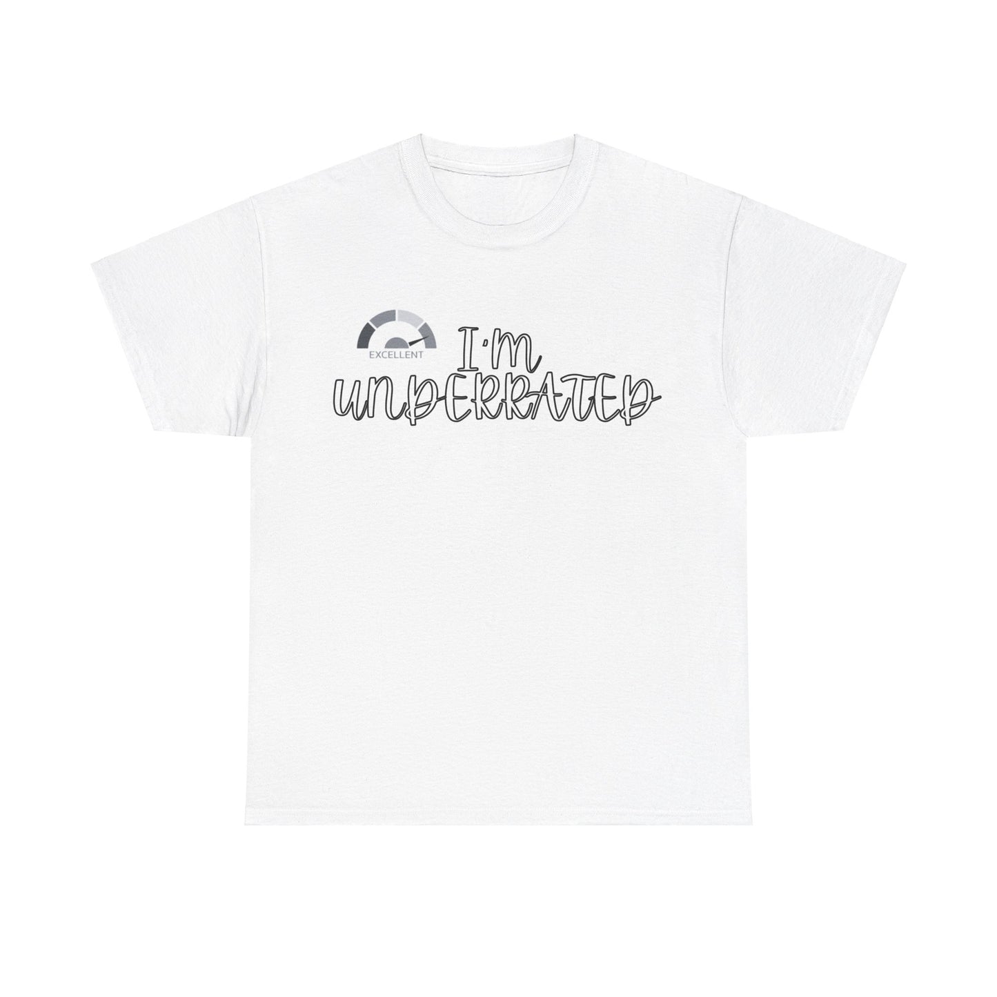 I'm underrated shirt unisex